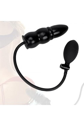 SHO6- Nouveauté Silicone Réglable Noir Vous Fera Passer DUn Novice Curieux À Un Expert Passionné Ḁṉḁl Plṳg Ḁṉḁle Femme Prôsṱ