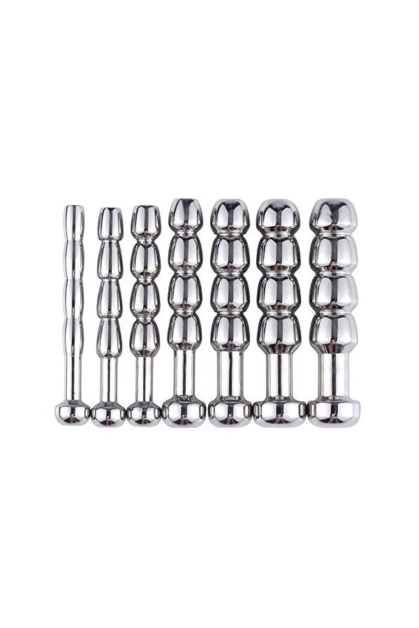 DSJ Ànâl Plug Ensemble En Acier Inoxydable Métal Débutant Plug Set Trainer Kits-Plug Femmes Et Hommes Bijoux de Massage Du Do