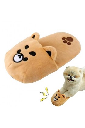 Raxove Chaussure pour Chiens | Jouet sonore en Peluche pour Chien à mâcher | Jouets à mâcher grinçants pour Chiens réalistes 