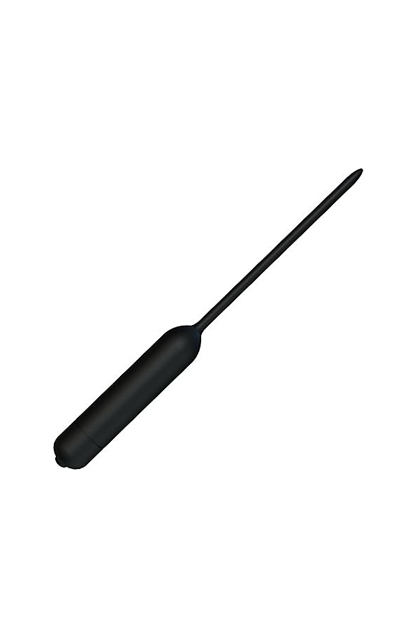 Urétral Vibration Urétrale Silicone ø5mm ø3mm Urétral Extender Mode Masseur Urétral Noir,L 