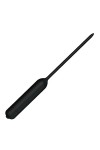 Urétral Vibration Urétrale Silicone ø5mm ø3mm Urétral Extender Mode Masseur Urétral Noir,L 