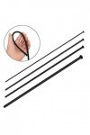 Jeu de prise urétrale en silicone lisse et droite jouet adulte de stimulation dexpansion masculine