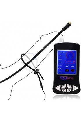 - S?Xt?Y Dịldø Ġøđëmịché Prise Urétrale Séxuéllé E-Stimulation Prise Électrique Avec Télécommande Stimulation Électrique Dila