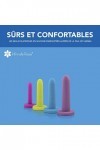 Dilatateurs Intimate Rose en Silicone pour Femmes & Hommes, Tailles 1-4