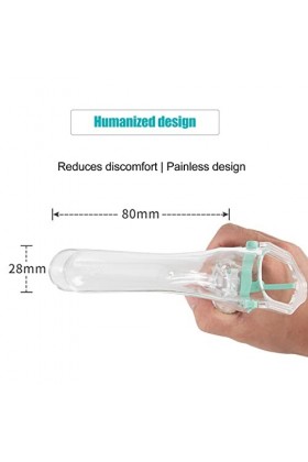 Spéculum Vaginal, Spéculum Vaginal Réutilisable, Spéculum Moyen LED Spéculum Vaginal Surface Lisse Spéculum Médical Réglable 