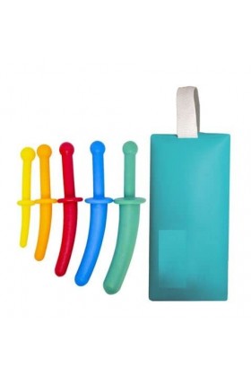 Peridell Kit 5 Dilatateurs Vaginaux et Anaux Anatomiques, flexibles et peut être acquise en salle de bain Maria Kit 5 Dilatat