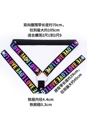 BMPP Ceinture dassistance élastique réglable, Accessoire dentraînement pour Hommes, Large 3 Directions, Noir uni B-605 