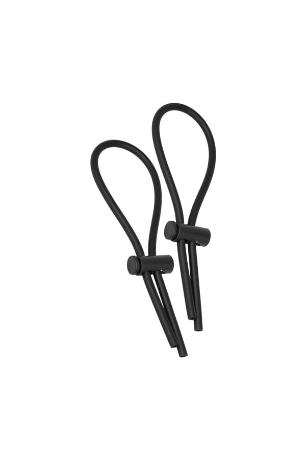 WJE Electrastim Caoutchouc Queue Ajustable et Boucle de Scrotum + Electro-Stimulation