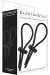 WJE Electrastim Caoutchouc Queue Ajustable et Boucle de Scrotum + Electro-Stimulation