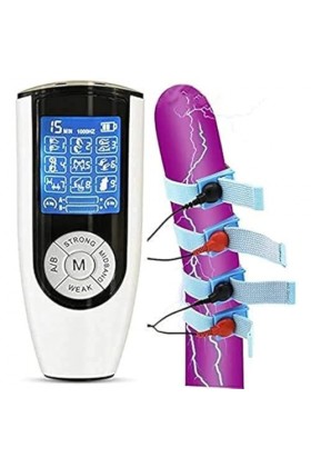 Extension de Pé-ňis Masculin Agrandissement de Choc Électrîque Ensemble de Massages Ánnẹaụx Ştîmúlātion Électrîque