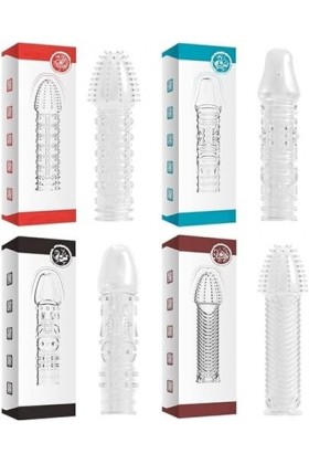 CWT Gaines pour pénis sexes toyes femme realiste retardant éjaculation Housse de Pénis Manche extension de la bite sexes pour