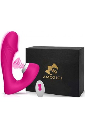 AMOZICI massage Ṽibrṓmássēurs Feminin Clîtôridien Ṥucëur va et vient 10 Mode Ṥëx Tôýs Femme Gôdē Femme Šèẋ Femme Ṥextṓysē Co