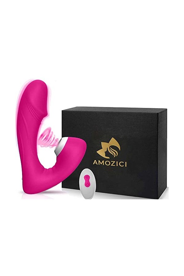 AMOZICI massage Ṽibrṓmássēurs Feminin Clîtôridien Ṥucëur va et vient 10 Mode Ṥëx Tôýs Femme Gôdē Femme Šèẋ Femme Ṥextṓysē Co