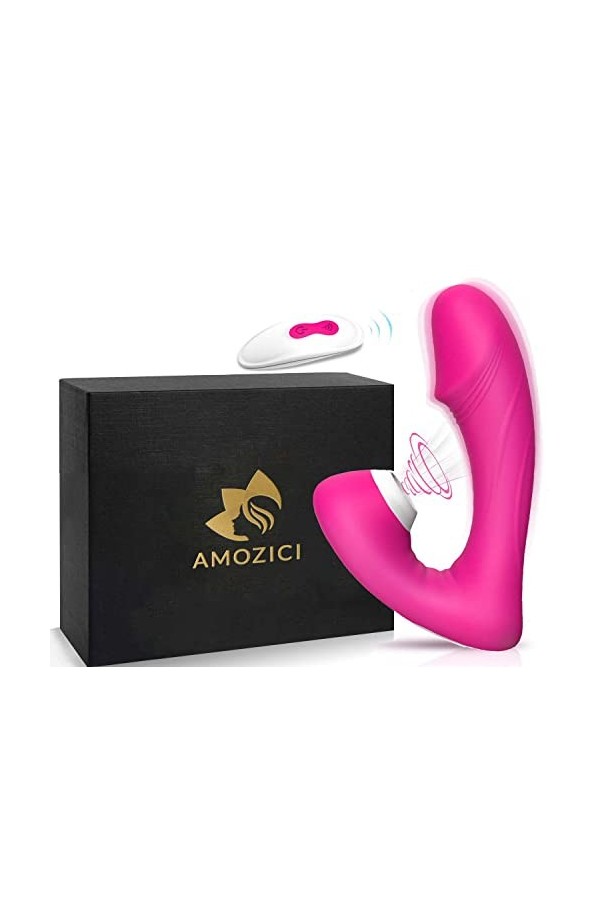 AMOZICI massage Ṽibrṓmássēurs Feminin Clîtôridien Ṥucëur va et vient 10 Mode Ṥëx Tôýs Femme Gôdē Femme Šèẋ Femme Ṥextṓysē Co