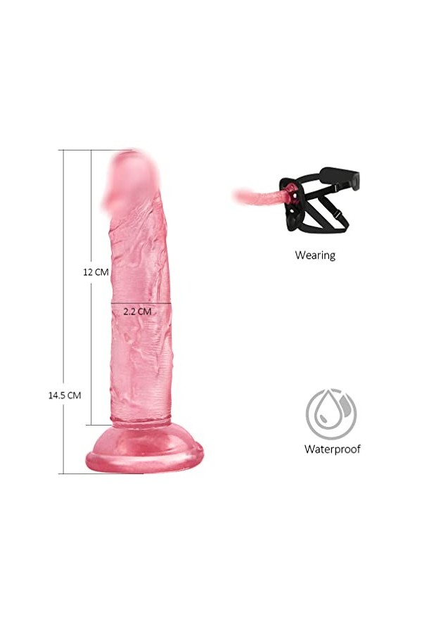 Double Gode Ceinture Couple Pétit Dîamètre Vert ??d?m?ché Cê?ntüre Fe??e R?alịste ?ilic?nè,Ġo? Cé?nt??é Lê?biℯnnℯs Petît C?l?