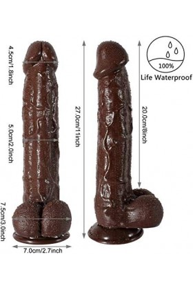 Double Tête Godes Gode Silicone Noir Réālisté pour Femme Gödémičhéts Va Et Vient Go-d Souple Silicone Go-dé Go-déș ànâlé Homm