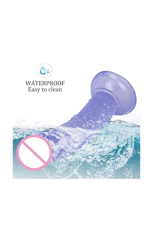 Gode Faux pénis réaliste souple pour les couples vaginaux Ġőđṃichét Gődeṣ ZH3