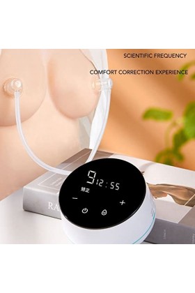 Extracteur de Mamelon Rechargeable Correcteur de Mamelon électrique à Faible Bruit 1500mAh Indicateur LED de Correction de Ma