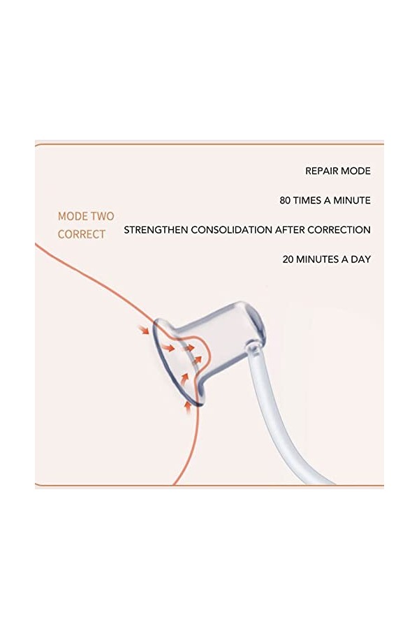 Correcteur de Mamelon électrique, Extracteur de Mamelon Rechargeable à Haute Puissance pour Femme pour la Correction du Mamel