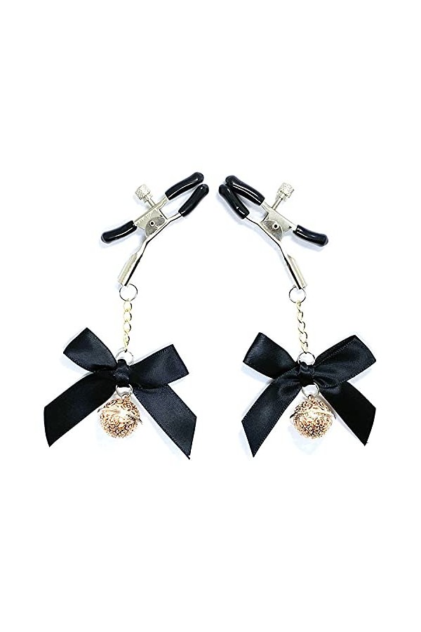 Sextoyse Couple Mamelon Jouets Pinces à Seins Mamelon Clip Bouche Ouverte Gag O Ring Jouets de Stimulation Mammaire pour Femm