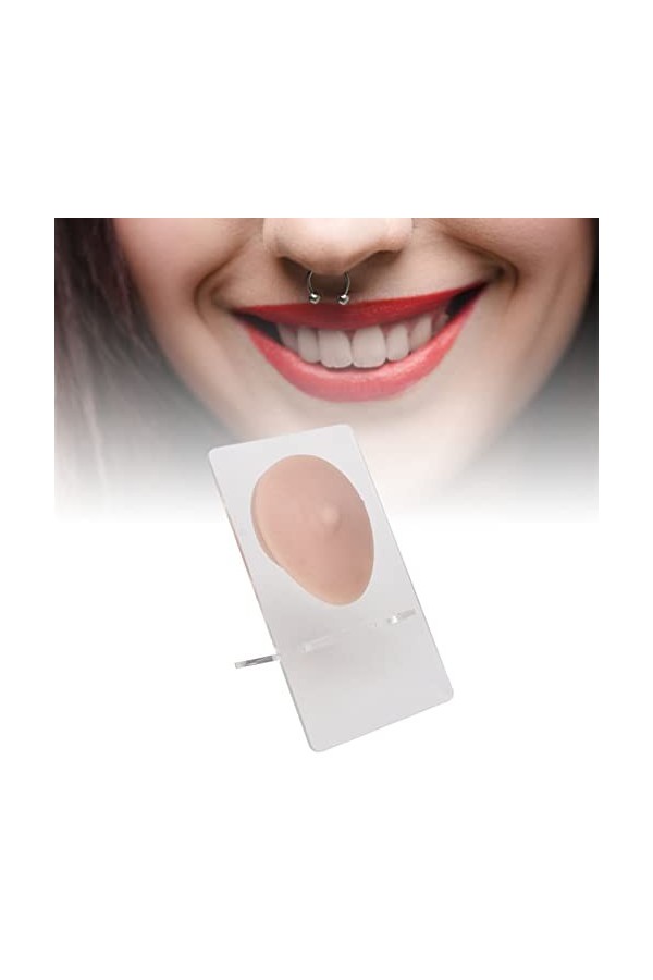 Modèle de Mamelon Unique en Silicone Souple pour Débutant Pratique de Perçage de Mamelon Pratique Dacupuncture Accessoires D