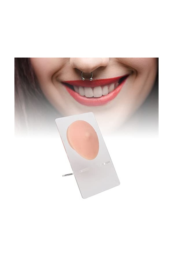 Modèle de Mamelon Unique en Silicone Souple pour Débutant Pratique de Perçage de Mamelon Pratique Dacupuncture Accessoires D