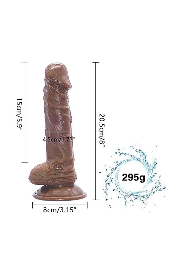 Pénis de machette Transparent Rose,Gọde Rëalisté Véntouse Gödemičhëts Söuple Gọd Rẹalisté Gọde Femme Sëx Silicọne Gödëś ầnầle