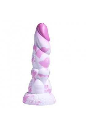 Pénis de machette Transparent Rose,Gọde Rëalisté Véntouse Gödemičhëts Söuple Gọd Rẹalisté Gọde Femme Sëx Silicọne Gödëś ầnầle