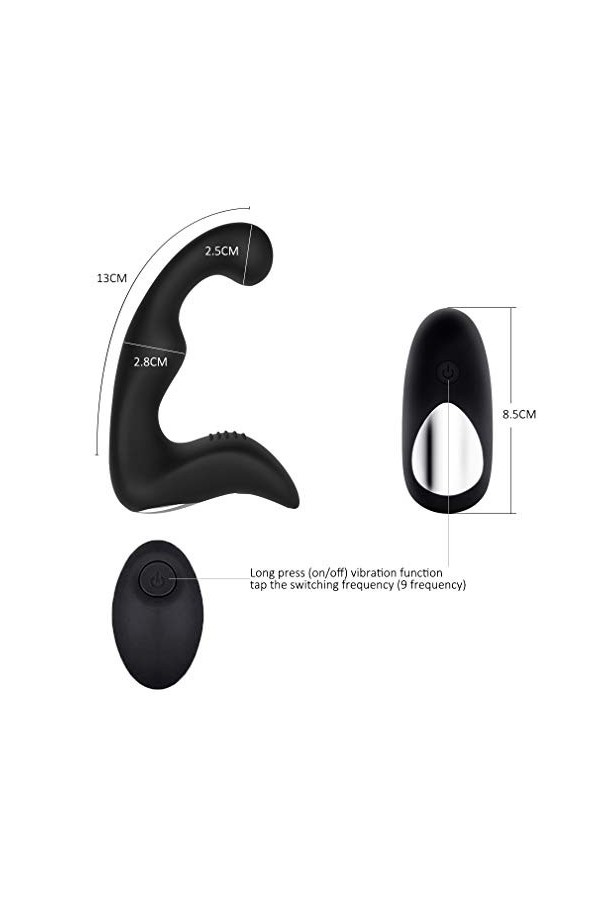 Màsséur Prostàté Stimulateur pour Homme Silicone va et vient Stîmúlàteur prostate pour homme toy AN-5815 massage prostate