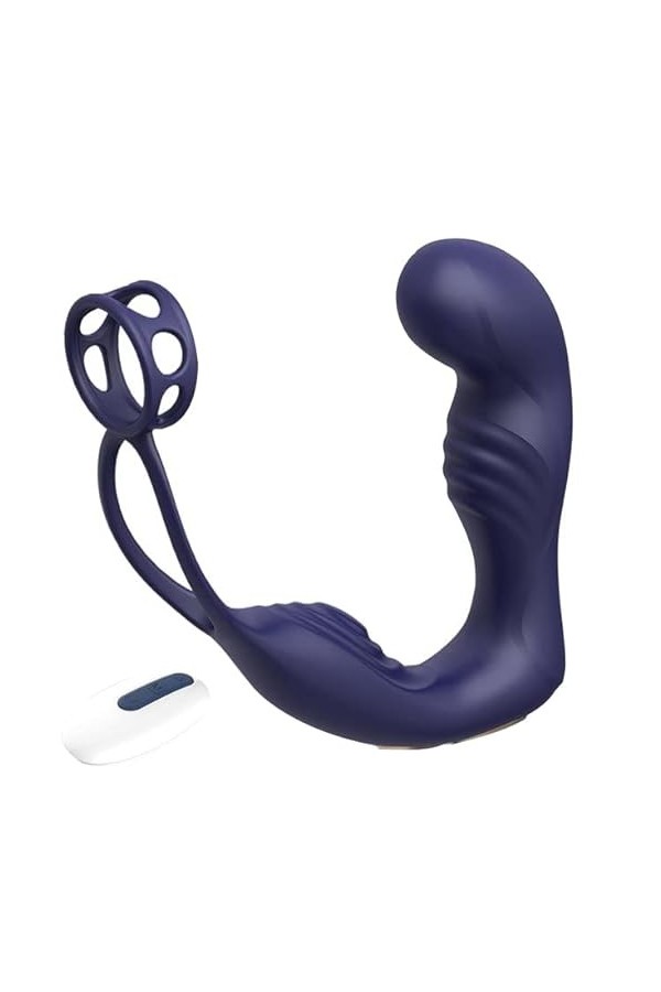 Électrique Silicone Jouets P-stimulateur à Distance sans Fil pour Les Hommes de la Prostate modèle Fun Masseur modèle sans Fi