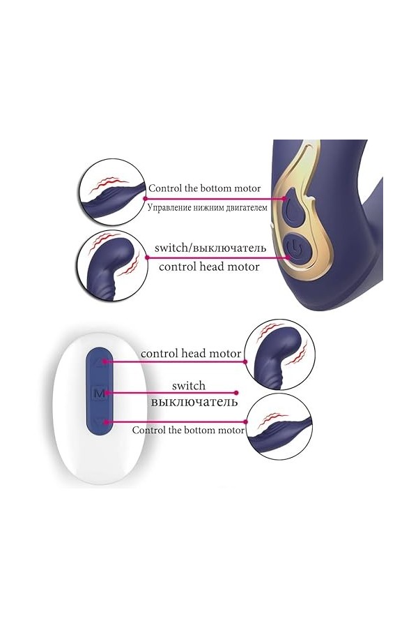 Électrique Silicone Jouets P-stimulateur à Distance sans Fil pour Les Hommes de la Prostate modèle Fun Masseur modèle sans Fi