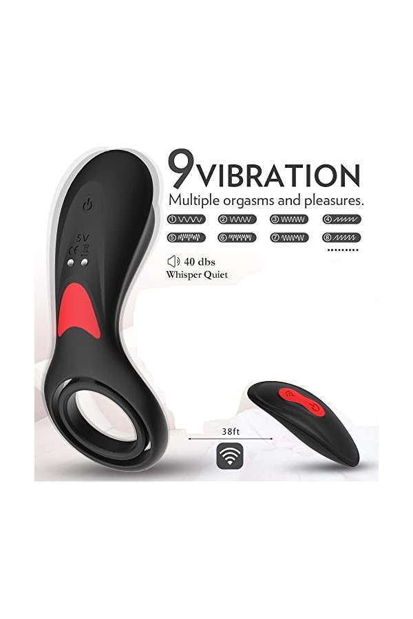 Stimulateur prostatique Prostata Màsséur Puissant Stimulateur Étanche Dispositif À Distance Silencieux Massant Plaisir Mascul