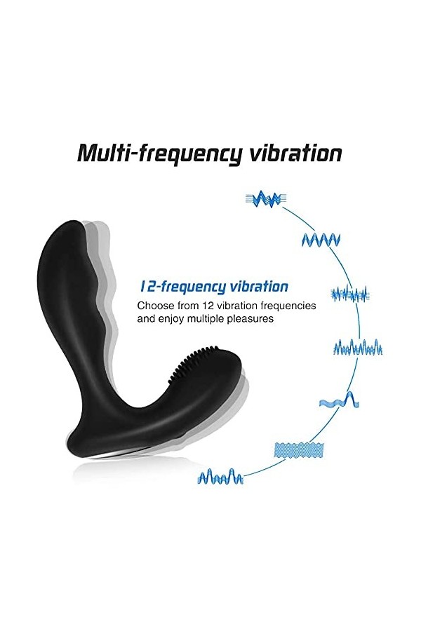 amal Plug Massageador de Próstata Estimulador de Próstata Recarregável Estimulador de Próstata Recarregável Estimulador do po