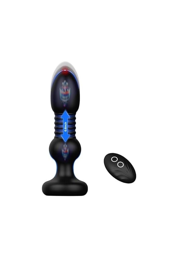 Électrique Silicone Jouets P-stimulateur à Distance sans Fil pour Les Hommes de la Prostate modèle Fun Masseur modèle sans Fi