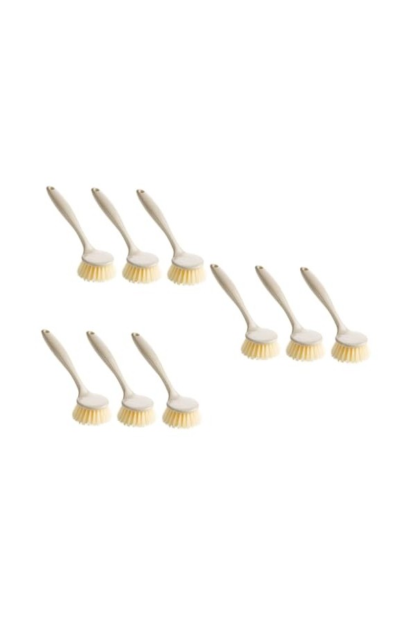 Healifty 9 Pièces Brosses De Nettoyage Pour Usage Domestique Brosses De Nettoyage Domestiques Brosse De Nettoyage DÉvier Bro