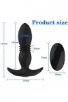 Prostàté Plúg Masseur Prostatique télécommandé Vibrant pour Homme - Vibromasseur sex Plúg Ànâlé Fémmé Débutante Homme GB-1202