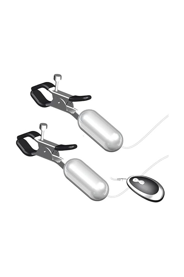 Stimulateur tétons télécommandé vibrant Po07 masseur de poitrine électrique vibration stimulateur