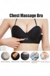 VesanA Soutien-Gorge de Massage Agrandissement des seins Soin de beauté féminin Appareil de massage des seins Liftup, Noir, t