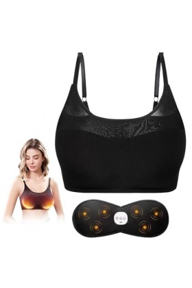 VesanA Soutien-Gorge Portable USB Sans Fil Massage De Poitrine Machine À Vibromasseur Machine À Vibromasseur Dagrandissement