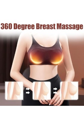 VesanA Soutien-Gorge Portable USB Sans Fil Massage De Poitrine Machine À Vibromasseur Machine À Vibromasseur Dagrandissement