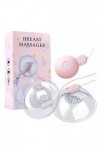 EsHals Stimulateurs Mammaires Pour F???Es Extrang Stimulateur de Mamelons Seins Masseur de Poitrine Électrique Vibration Stim
