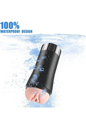 Masturbateur Masculine Entièrement Automatique, Machine à masturber pour hommes avec Ventouse,electrique Rechargeable Mains L