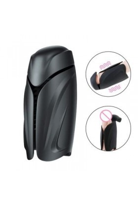 Masturbateur électrique avec Vibration Modes sucer chauffe caractéristique mascult poche maschi pénis vibrateur masturbation 