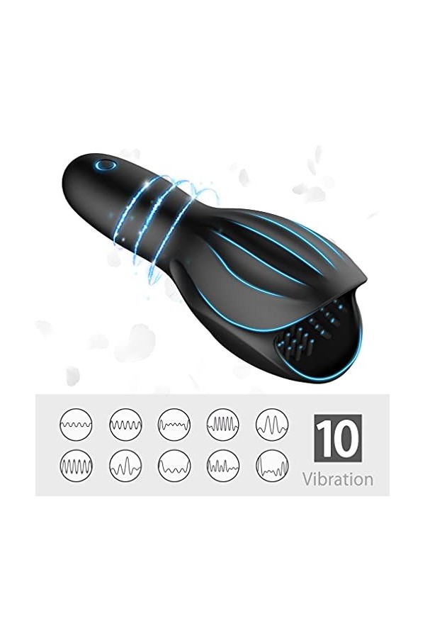 Mastürbateur Homme Automatique Electrique Va Et Vient Vîbrant Süccîon O-rale, Mastürbâteur Masculîn Rěãlîste Sîlîcôn