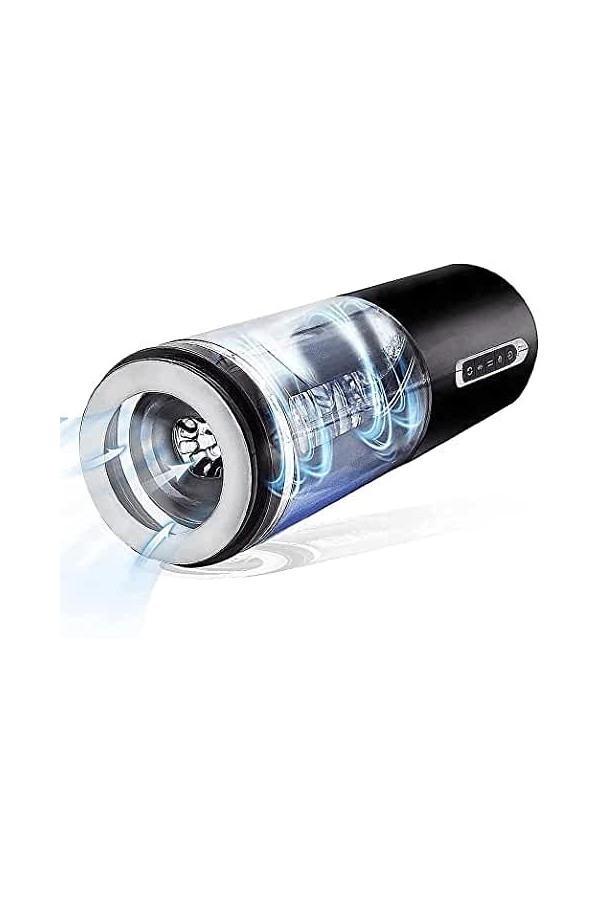 coupe mâle Masturbateurs Masturbateur Masculin automatique modes de vîbratîon et fonction daspiration Masturbâteur Mains Lib