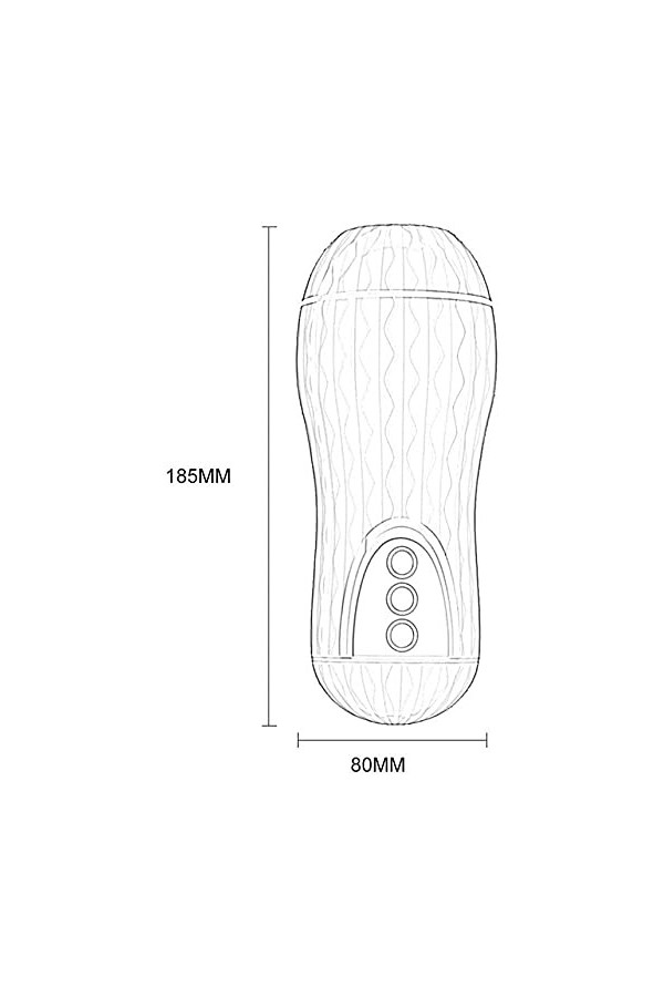 Realiste v?ginette ????E pour Homme Mâsturbatéur Masculins, Sex Toyspour pour Homme Couple Realiste 3D Stimulation orale Mâst