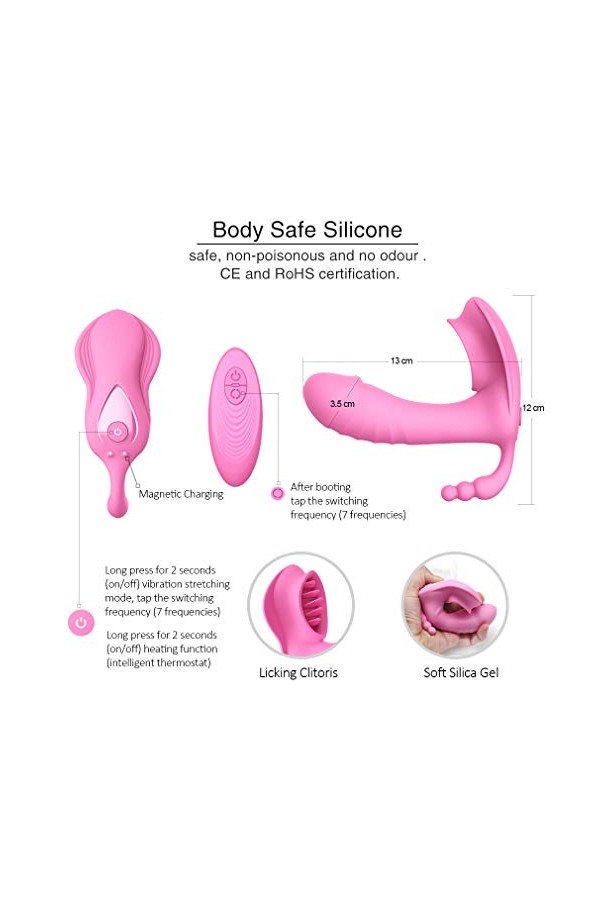 Invisible pour Wearable ràntor Stab Womenan Al Spotter rarter pour Les Femmes Rant clitoridienne Jouets pour Les Femmes USB r