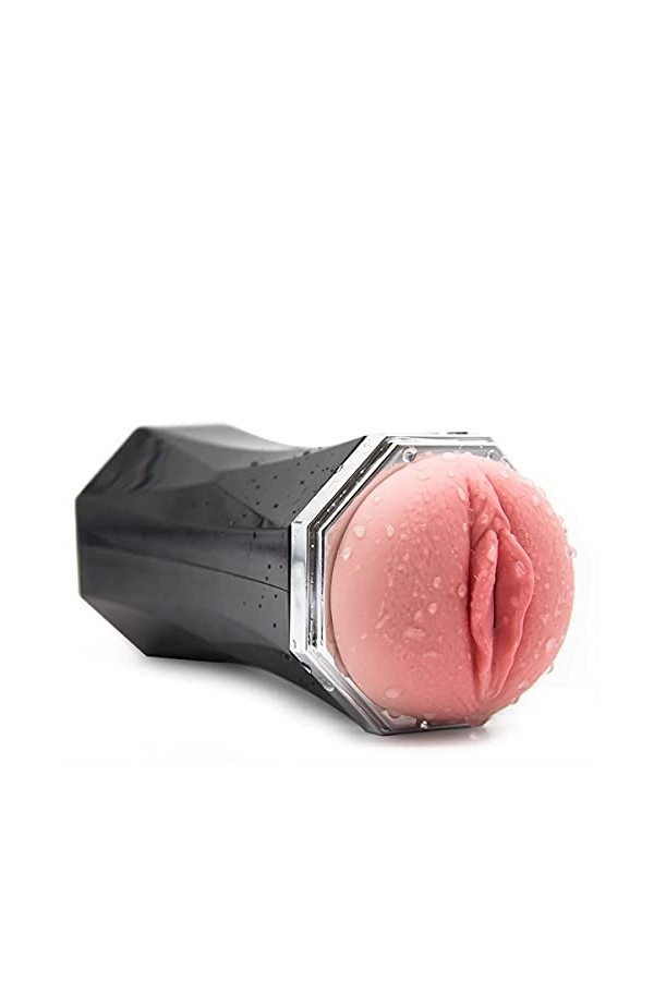 Jouets de chatte de poche Cup Ṃasṭuṛḅateur Masculins Automatiquě Électrique Va Et Vient,Silicone Orale Cup Stimulation de Rot