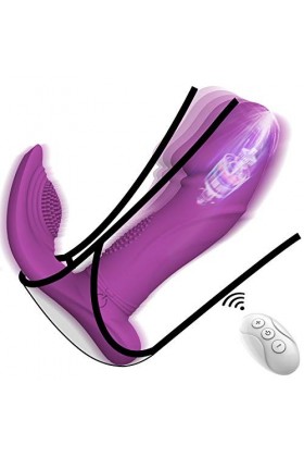 Vibrømássëurs-Femînin-Clitøridîén Ǵ̣ôdē Homme pour Ġáy Gôde Femme Sëx Vibrø-másséur va et Vient, Ġőđëmịché Šèẋ Tøýs Femme pö