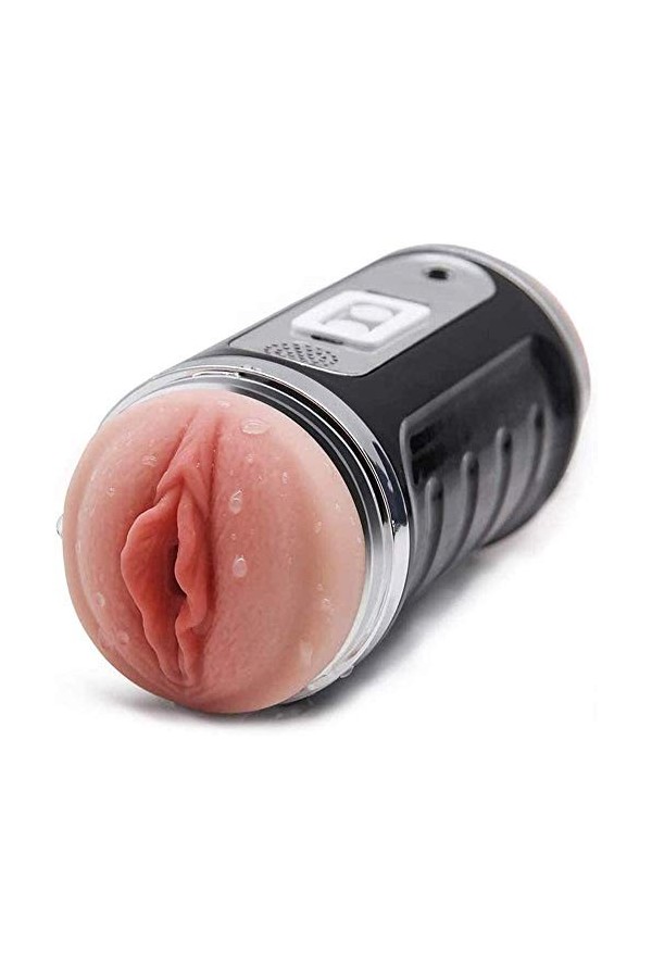 Masturbâteur Cup Va et Vient Automatique Homme avec Voix et,Sextoyse Vaginette Ultra Réaliste Succion,Masturbeuse HOMME